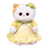 BUDI BASA LB-078 Мягкая игрушка BUDI BASA Кошка Ли-Ли BABY в платье из шифона 20 см