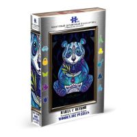 Hobby Day HD20012 Пазл Hobby Day Панда с веткой 100 элементов, контурный