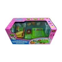 ABtoys PT-00247 Помогаю Маме Касса, в наборе с продуктами, со световыми и звуковыми эффектами