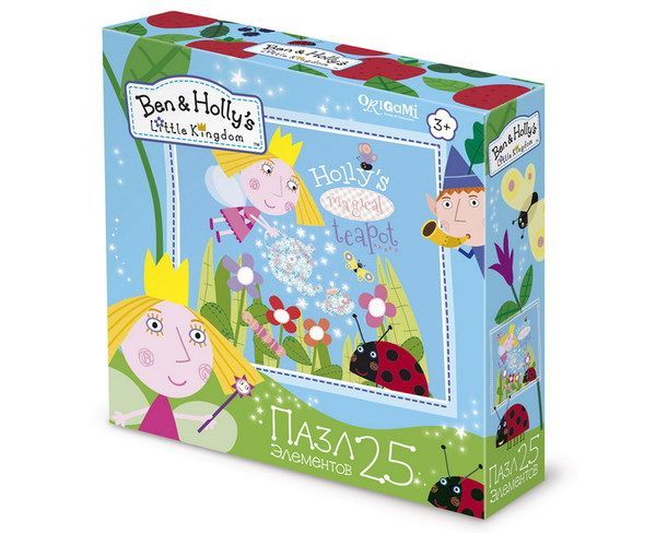 ORIGAMI 02887 Пазл Ben &amp; Holly. 25А "Чаепитие у Холли".