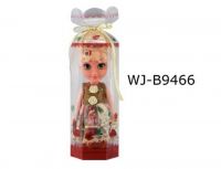 ABtoys (АБтойс) QJ086D Кукла-мини ABtoys Emily в прозрачной коробочке (блондинка, двухцветное платье), 16,5см