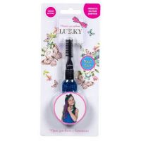 Lucky Т16157 Lukky тушь для волос с синими блёстками 15 мл, блистер