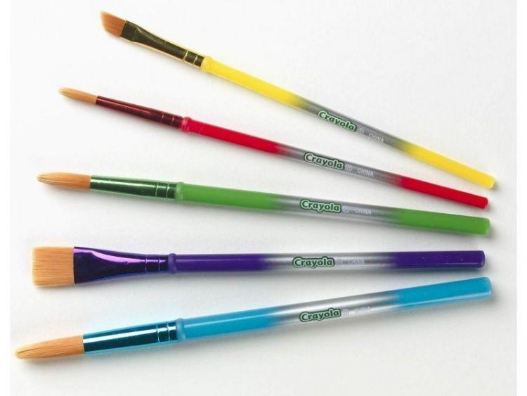 Crayola 3007 Набор кисточек для красок, 5 шт.