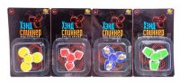 ABtoys PT-00846 Спиннер треугольный, пластиковый, в ассортименте 4 вида