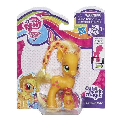 My Little Pony Серия "Ribbon Hair" Пони AppleJack с браслетом (B2146)