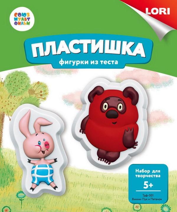 LORI Тдф-001 Пластишка Фигурки из теста Союзмультфильм "Винни-Пух и Пятачок"