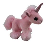 ABtoys M5062 Мягкая игрушка Единорог розовый, 17 см