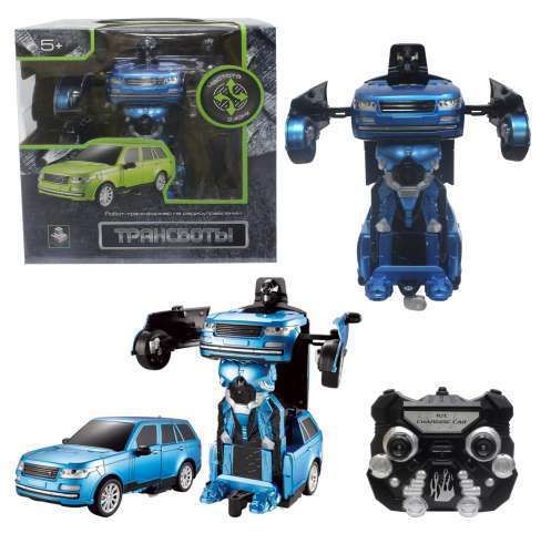 Solmar Pte Ltd Т10865 1toy Робот на р/у 2,4GHz, трансформирующийся в джип, синий Solmar Pte Ltd Т10865 1toy Робот на р/у 2,4GHz, трансформирующийся в джип, синий