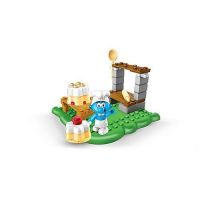 Mega Bloks 10702 Конструктор Смурфики Мини-набор "Смурф-пекарь"