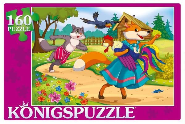 Konigspuzzle ПК160-5837 Пазл Петушок - золотой гребешок, 160 элементов