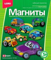 ЛОРИ МР-006 Фигурки на магнитах "Весёлые машинки"