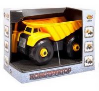 ABtoys (АБтойс) C-00460 Машинка ABtoys Спецтехника "Строительная техника" Самосвал, с отверткой
