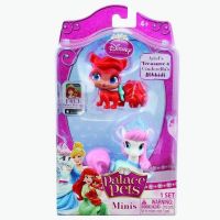 Palace Pets Minis 20380 Котенок Ариель Treasure и пони Золушки Bibbidi, 4 см