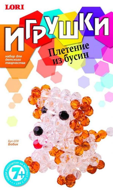Набор Плетение из бусин Бобик