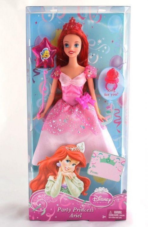 Mattel X9355 Кукла принцесса Диснея Ариэль с аксессуарами, 28 см