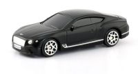 RMZ City 344035SM Машина металлическая The Bentley Continental GT 2018, 1:64, цвет черный матовый