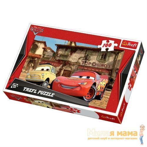 Trefl 16160 Пазл Тачки Лучшие друзья, 100 деталей
