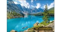 Puzzolini 7681 Пазл Канада Лодка на озере Морейн, 500 элементов