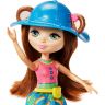 Mattel GFN58 Энчантималс Игровой набор Лодка в джунглях с обезьянкой Мерит