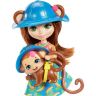 Mattel GFN58 Энчантималс Игровой набор Лодка в джунглях с обезьянкой Мерит