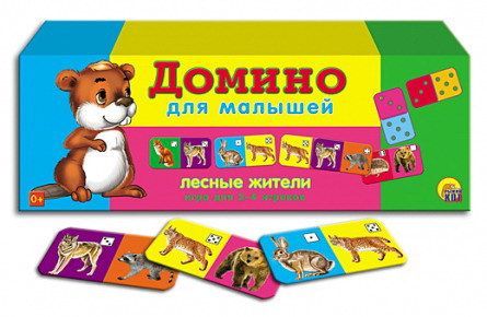 Рыжий Кот ИН-0954 Домино для малышей Лесные жители