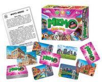 Русский Стиль 03459 Настольная игра Русский Стиль Игра Фото-мемо Весь мир
