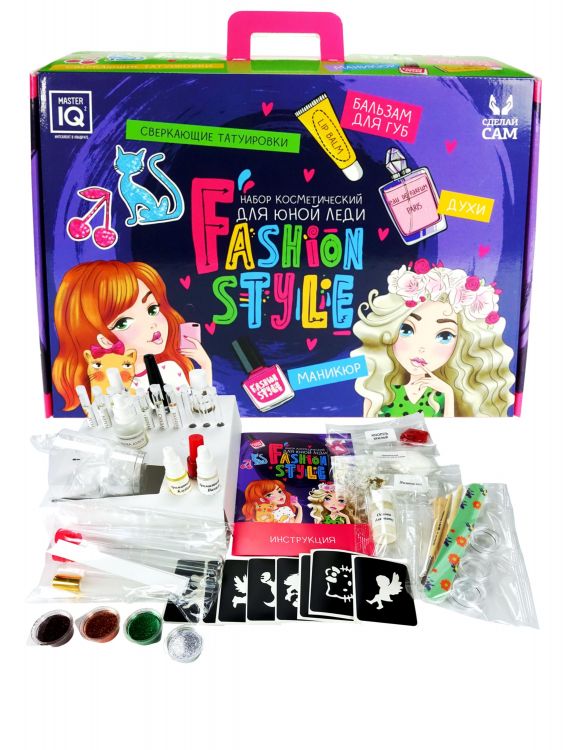 Master IQ C004 Набор для эксперементов Master IQ2 Набор косметический для Юной Леди Fashion Style Master IQ C004 Набор для эксперементов Master IQ2 Набор косметический для Юной Леди Fashion Style
