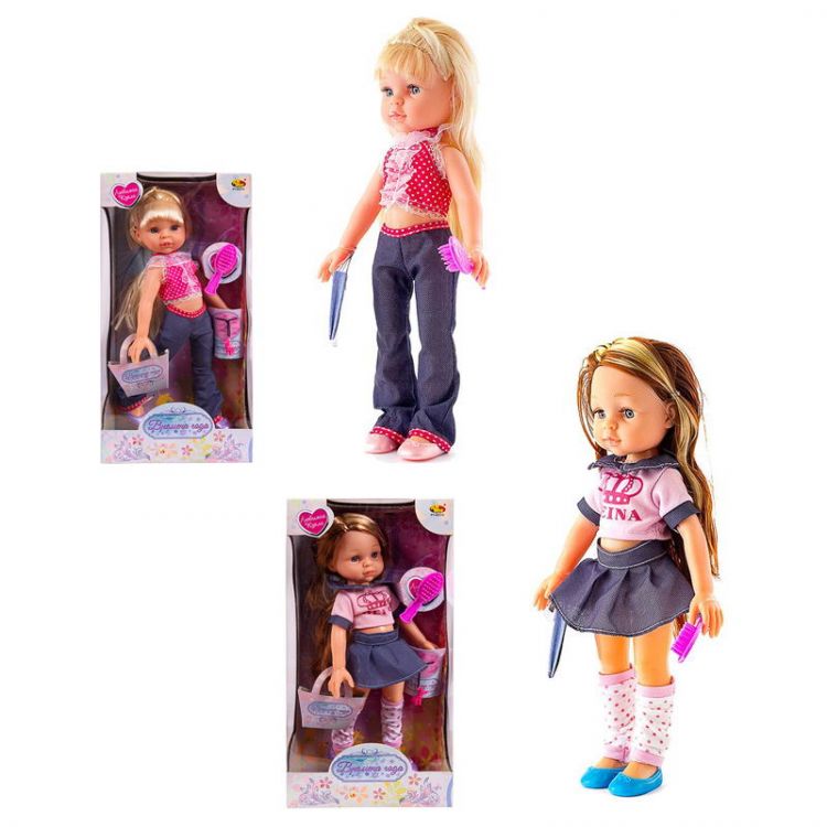 ABtoys (АБтойс) PT-00372пц Кукла ABtoys, Модница, в наборе с аксессуарами, 2 вида, 30см ABtoys (АБтойс) PT-00372пц Кукла ABtoys, Модница, в наборе с аксессуарами, 2 вида, 30см