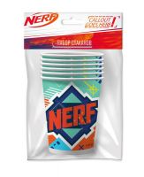 ND Play 298924 Набор бумажных стаканов ND Play NERF, голубой 250 мл 6штук