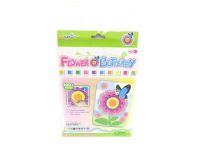 Junfa Toys 82102 Мозаика Бабочка на цветочке, более 400 деталей