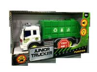 Dave toy 33018 Мусоровоз, инерционный, световые и звуковые эффекты,  1:16, 28.5 см