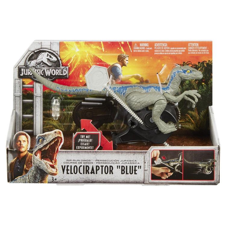 Mattel FMM33 Jurassic World Заводные преследователи, Велоцираптор