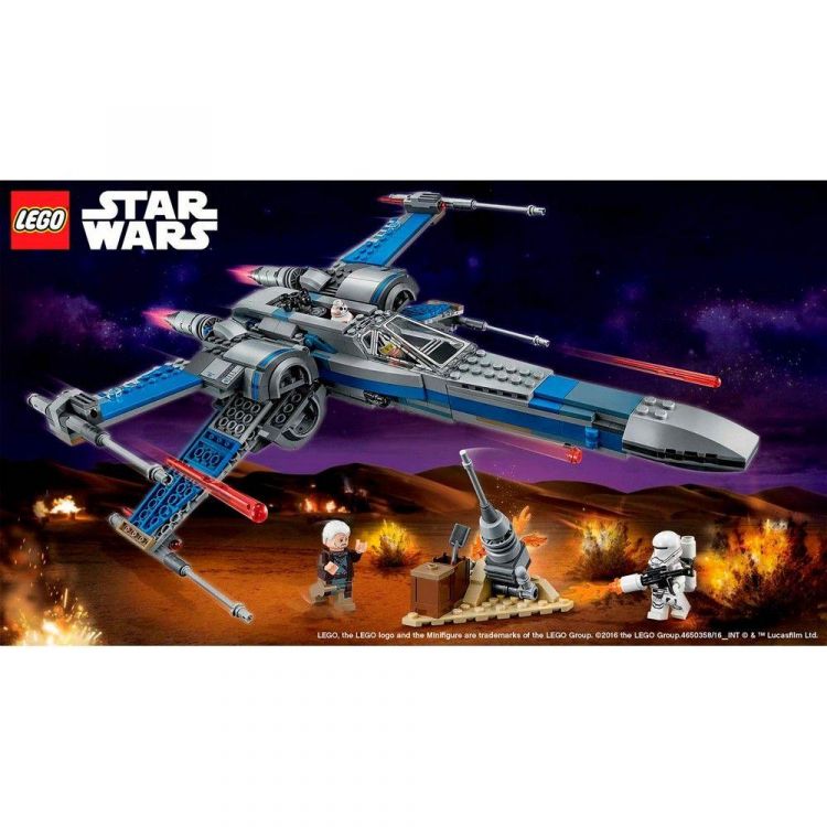 Lego Star Wars 75149 Конструктор Лего Истребитель Сопротивления типа Икс 