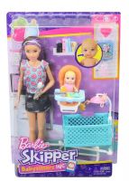 Mattel FHY97 Barbie Игровой набор «Няня Скиппер" 2 куклы с аксессуарами, в ассортименте 8 видов