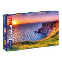 Hatber 500ПЗ2ф-14509 Пазл Hatber Premium 500 элементов А2ф 460х340мм фольгирование Романтика заката