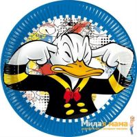 Procos 81108 Тарелки Дональд Дак - Утиные истории 20 см, 8 штук
