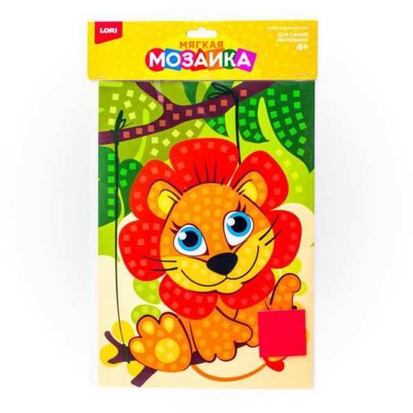 LORI Кэ-012 Мозаика мягкая Большой набор "Львёнок", 33х18 см