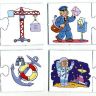 Дрофа 1301 Настольная мини-игра-пазл "Профессии"