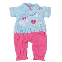 Zapf Creation my little Baby born 820-216 Бэби борн Комбинезон, розово-голубой