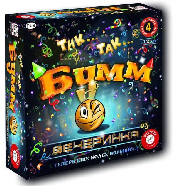Piatnik 785290 Игра настольная Тик-так бумм Вечеринка, новый дизайн