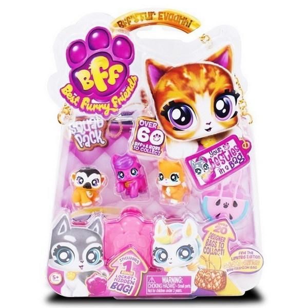 Vivid 77715 Best Furry Friends Набор из 3 питомцев с аксессуарами, ассортимент C