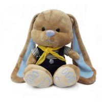 Maxitoys JL-012ST-25 Jack&Lin Мягкая игрушка Зайчик Жак в морском костюмчике, 25 см
