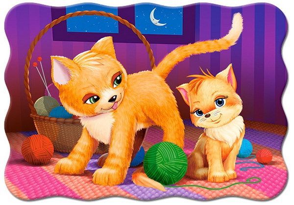 Castorland В-03709 Пазл Castorland Котята, 30 деталей (MIDI)