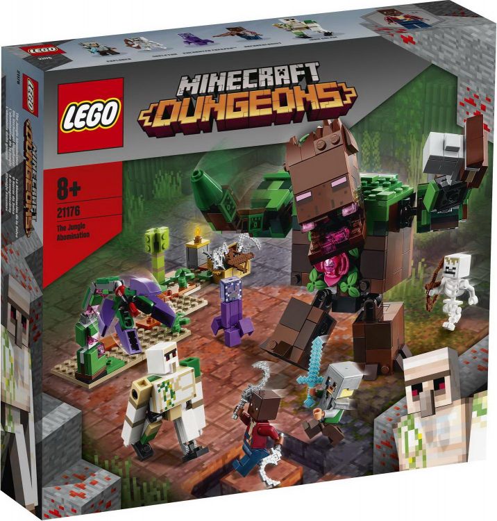 LEGO (Лего) 21176-L Конструктор LEGO Minecraft Мерзость из джунглей LEGO (Лего) 21176-L Конструктор LEGO Minecraft Мерзость из джунглей