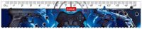 Hatber MNp-15116 Линейка Hatber 15х3см Start the game