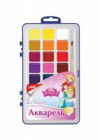 Акварель Disney "Принцессы", 24 цвета
