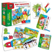 Vladi Toys VT5303-04 Игра с прищепками "Внимательный малыш"