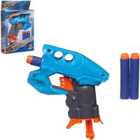 ABtoys (АБтойс) PT-01597 Бластер ABtoys Мегабластер синий с 3 мягкими пулями