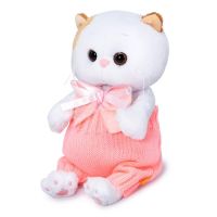 BUDI BASA LB-076 Мягкая игрушка BUDI BASA Кошка Ли-Ли BABY в вязаных штанишках 20 см