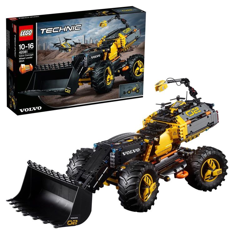 Lego Technic 42081 Конструктор Лего Техник Volvo колёсный погрузчик ZEUX, 1167 деталей
